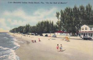 Florida Indian Rocks Beach Sun Bathers Curteich