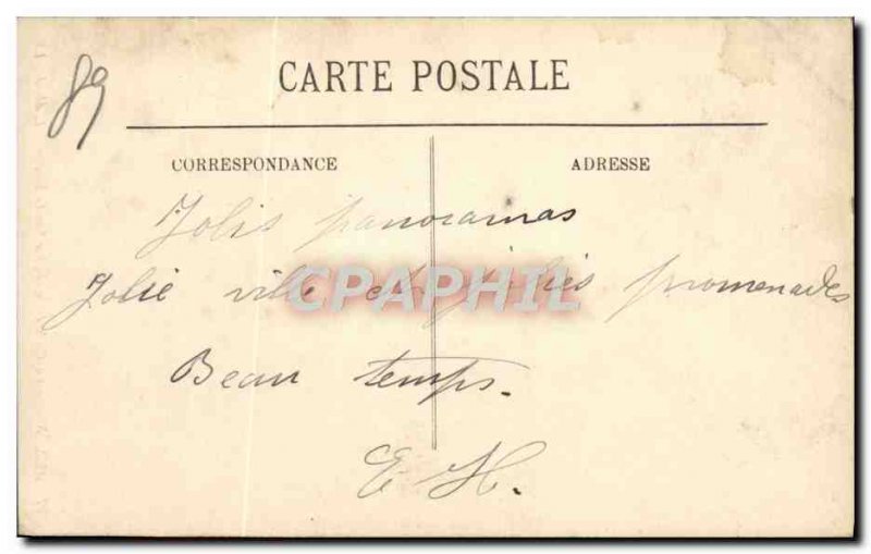 Old Postcard Auxerre The Cathedral Church of Saint Etienne L & # 39Abside