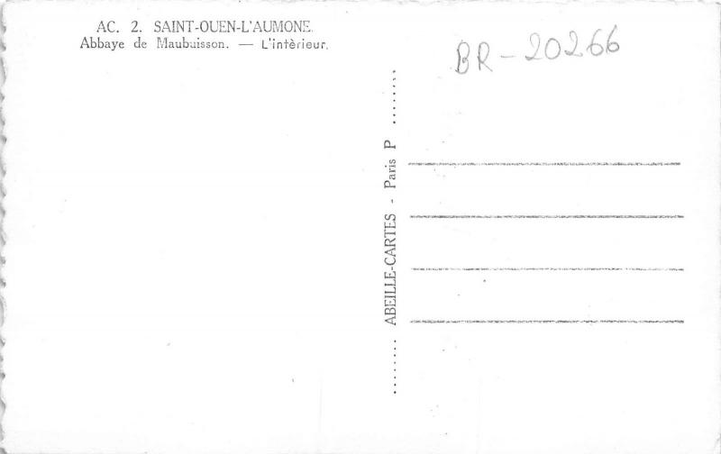 BR20266 Saint Ouen l aumone abbaye de maibuisson