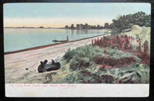 Vintage Postcard 1901-1907 The Cove, River Shore, Salem, NJ
