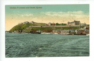 Canada - QC, Quebec City. The Citadelle & Chateau Frontenac