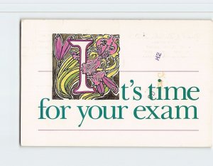 Postcard It's time for your exam, Daniel J. De Salvo, D.D.S., Hillside, IL