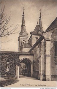 Switzerland Neuchatel La Collegiale 1919