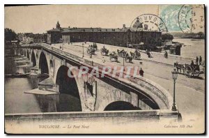 Old Postcard Toulouse Pont Neuf