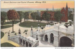 New York Albany Grand Staircase and Capitol Grounds