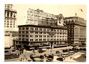 NY - New York City. W Side of 7th Ave @ 43rd & 44th Sts, 1925. (Repro)