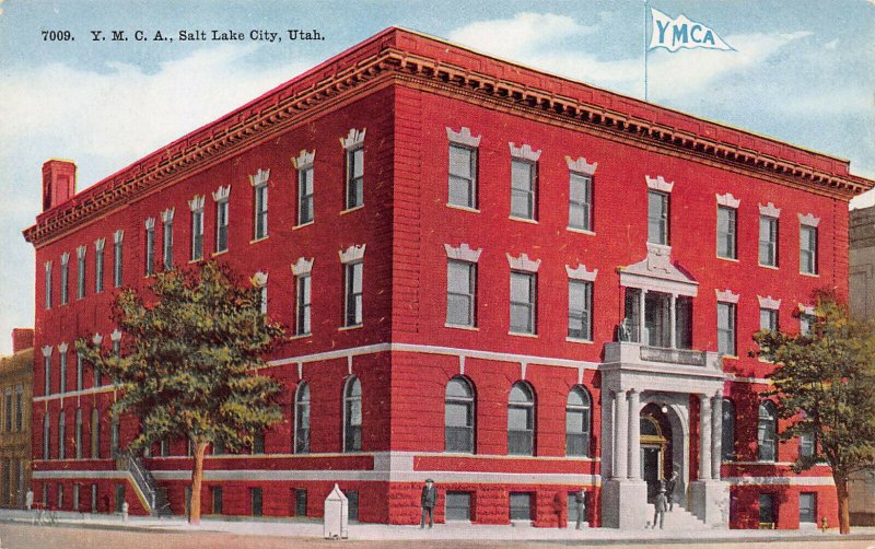 Y.M.C.A., Salt Lake City, Utah, Early Postcard, Unused 