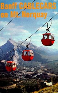 Canada Banff Mount Norquay Cablecar Lift