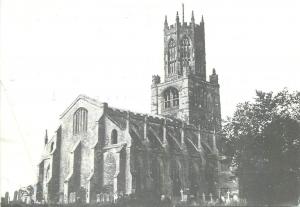 UK cathedral postcard