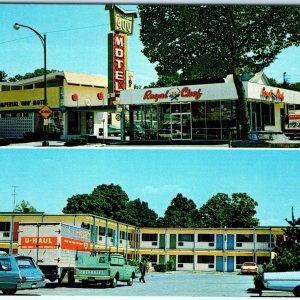 c1960s Vineland, NJ Imperial 400 Motel Royal Chef U-Haul Chevy Truck A152