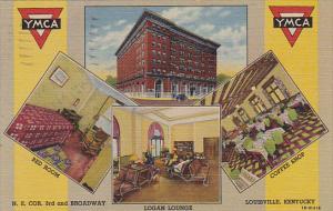 Kentucky Louisville Y M C A Building Bedroom Logan Lounge and Coffee Shop 195...
