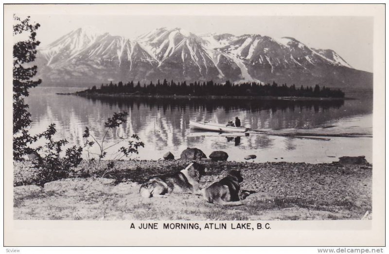 RP, A June Morning, Atlin, British Columbia, Canada, 1920-1940s