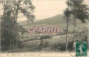 Old Postcard Saint Die View Robache