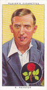 Player Cigarette Card Cricketers 1938 No 19 E Paynter &  England