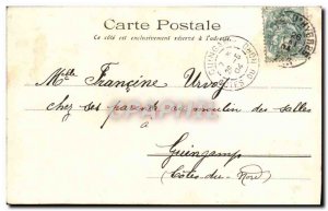 Old Postcard Marseille Garden Bonaparte