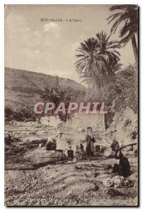 Old Postcard Bou Saada Oasis