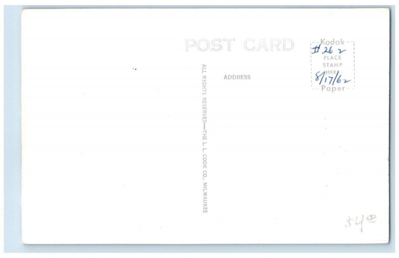 Carte Postale Ancienne Des Moines Iowa – Photo Maison Victorienne – 1911 – RPPC