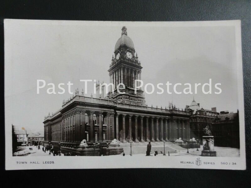 Old RPPC - Town Hall, Leeds