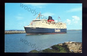 f2518 - Sealink Ferry - St. Columbia - Holyhead to Dun Laoghaire - postcard