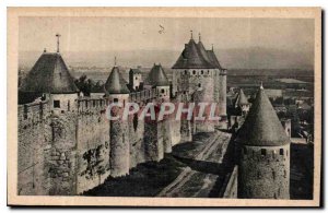 Postcard Old Cite Carcassonne Strings High