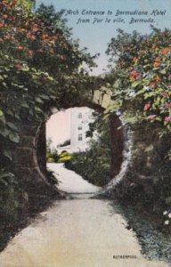 Bermuda Arch Entrance To Bermudiana Hotel From Par la Ville