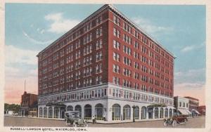 Iowa Waterloo Russell-Lamson Hotel 1920 Curteich