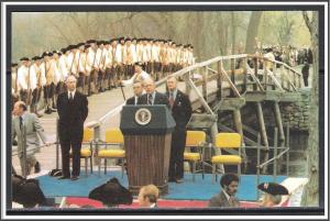 President Gerald R Ford Celebration at the Old North Bridge Concord - [MX-290]