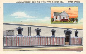 American Legion home World War II honor roll Pratt Kansas  