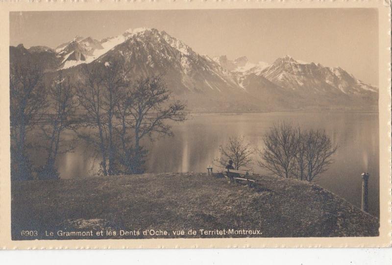 BF19095 le grammont les dents d territet montreux switzerland  front/back image