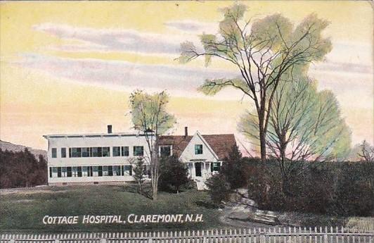 New Hampshire Claremont Cottage Hospital 1911