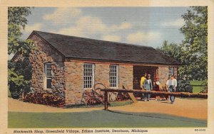 Greenfield Village Blacksmith Shop Edison Institute - Dearborn, Michigan MI  