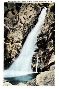 Glen Ellis Falls White Mountains New Hampshire Postcard