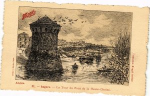 CPA ANGERS - La Tour du Pont de la Haute-Chaine (207205)