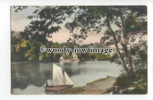 tq1413 - Sailing Dingy on the River Dart, at Sharpham Village/Estate - Postcard