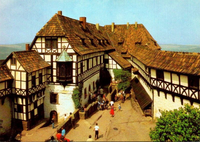 Germany Eisenach Village Scene