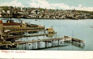 RI - Newport. City and Harbor