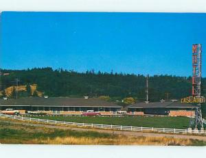 Unused Pre-1980 OLD CARS & CASCADE MOTEL Chehalis Washington WA r0202