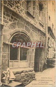 Old Postcard Mont St. Michel the high street