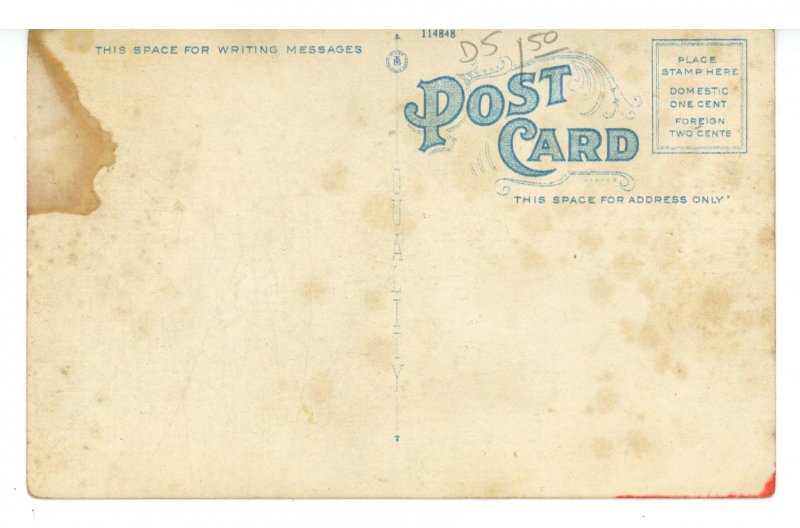 NY - Kingston. Stuyvesant Hotel  (stains)