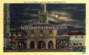 Ye Olde Market house by Night in Fayetteville, North Carolina