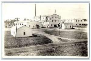 c1920s W.R. Roach Canning Co. Factory Plant 5 Scottsville MI RPPC Photo Postcard