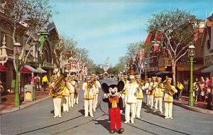 Disneyland, 01110405, Mickey Mouse and Band,Magic Kingdom, Old Postcard