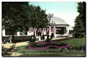 Old Postcard The Vittel Grande Source Pavilion