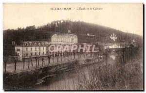 Old Postcard Betharram The School and Calvary