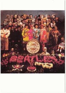 The Beatles Sgt. Pepper Modern Postcard #1