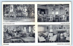 ORLEANS, Massachussets MA ~ Roadside SOUTHWARD INN Dining Room 1945 Postcard