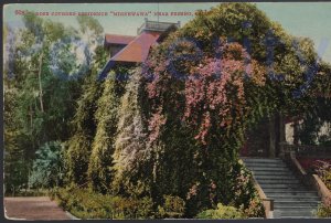 ROSE COVERED HOUSE NEAR FRESNO 1909