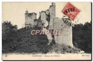 Postcard Ancient Ruins Vendome Du Chateau