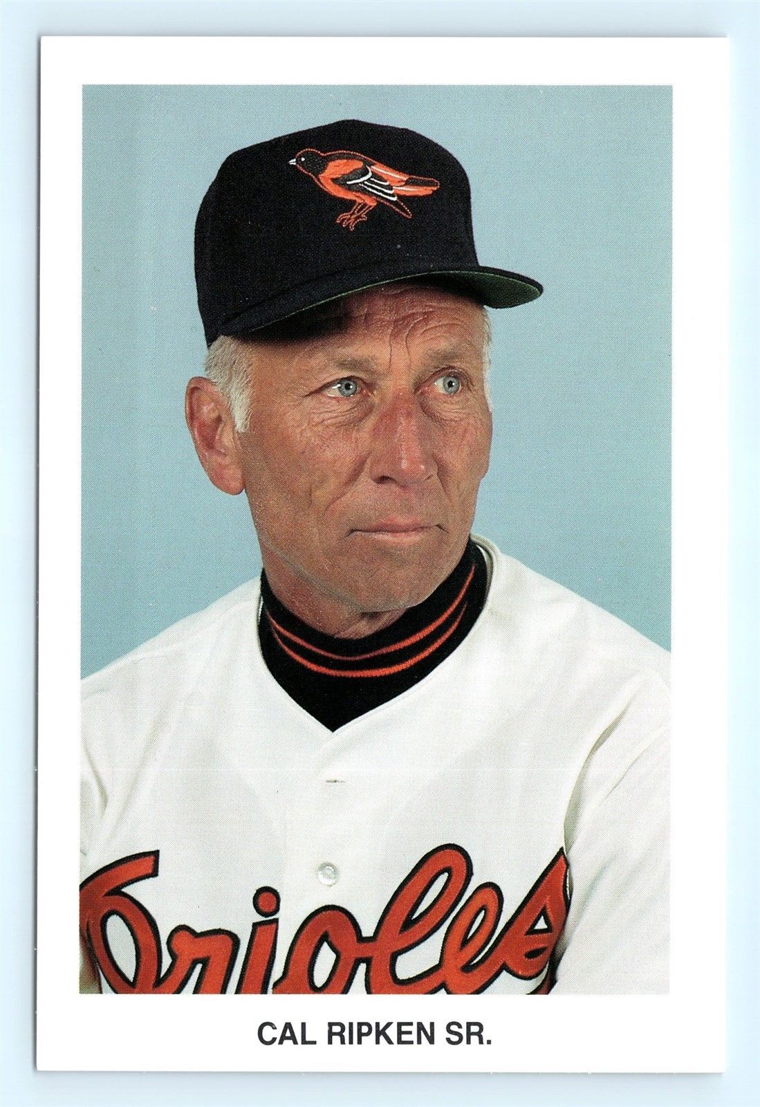 Postcard Sports Baseball Baltimore Orioles Cal Ripken Sr Coach K02