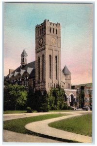 c1940 Augusta Shumway Hall Shattuck School Church Faribault Minnesota Postcard